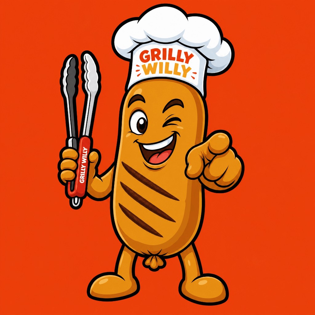 Grilly Willy mascot