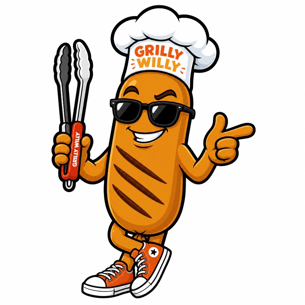 Grilly Willy mascot
